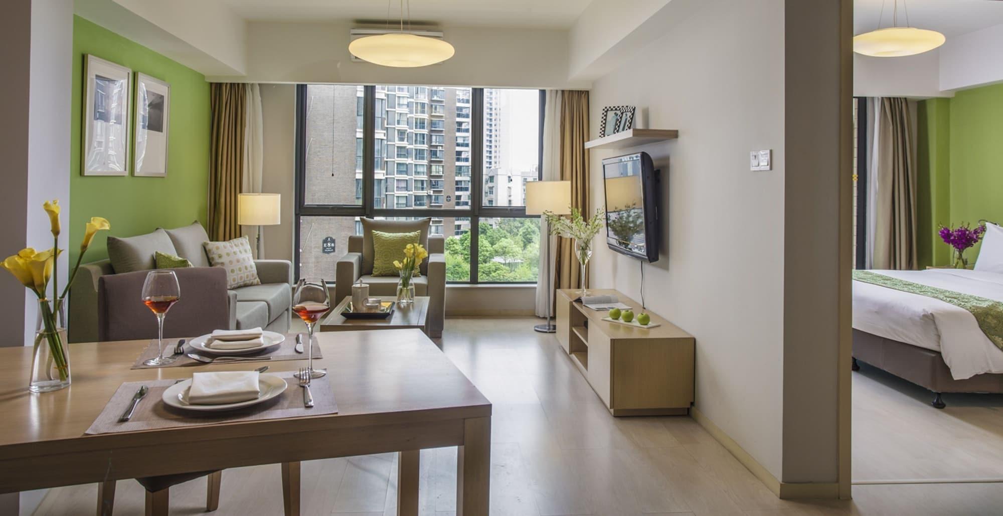 Citadines Zhuankou Wuhan Buitenkant foto